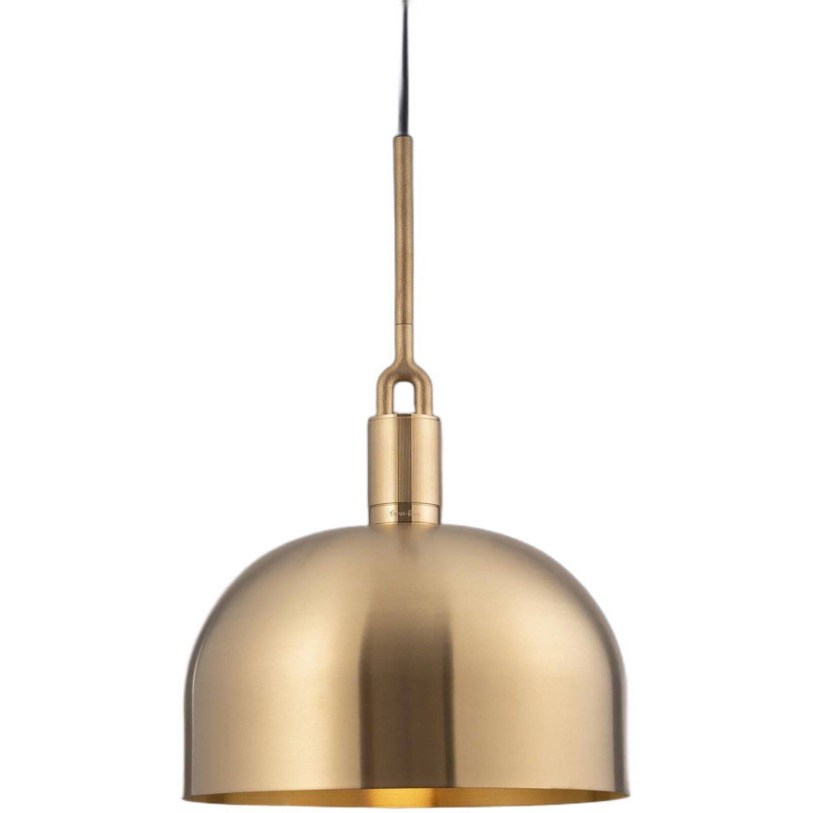 Forked LED 13.39 inch Brass Pendant Ceiling Light
