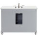 Otto 48 X 21 X 35 inch Grey Vanity Sink Set