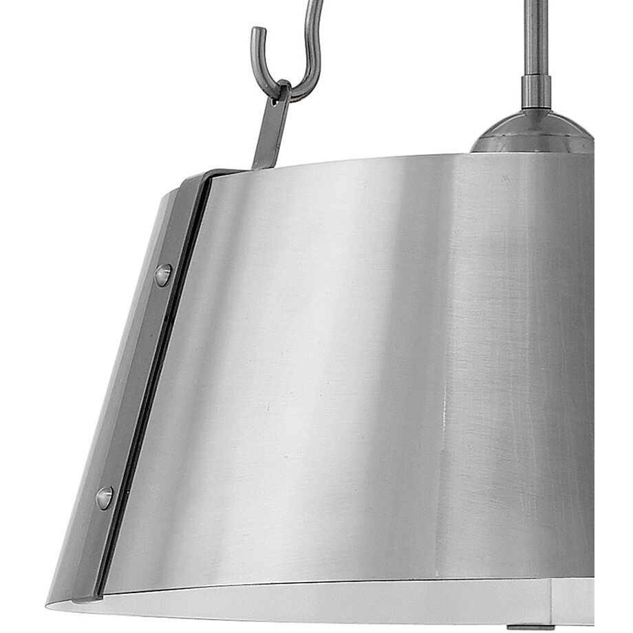 Cartwright 3 Light 19.5 inch Polished Antique Nickel Indoor Chandelier Ceiling Light