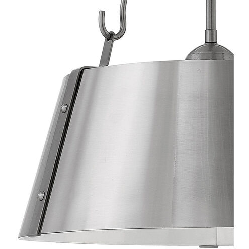 Cartwright 3 Light 19.5 inch Polished Antique Nickel Indoor Chandelier Ceiling Light