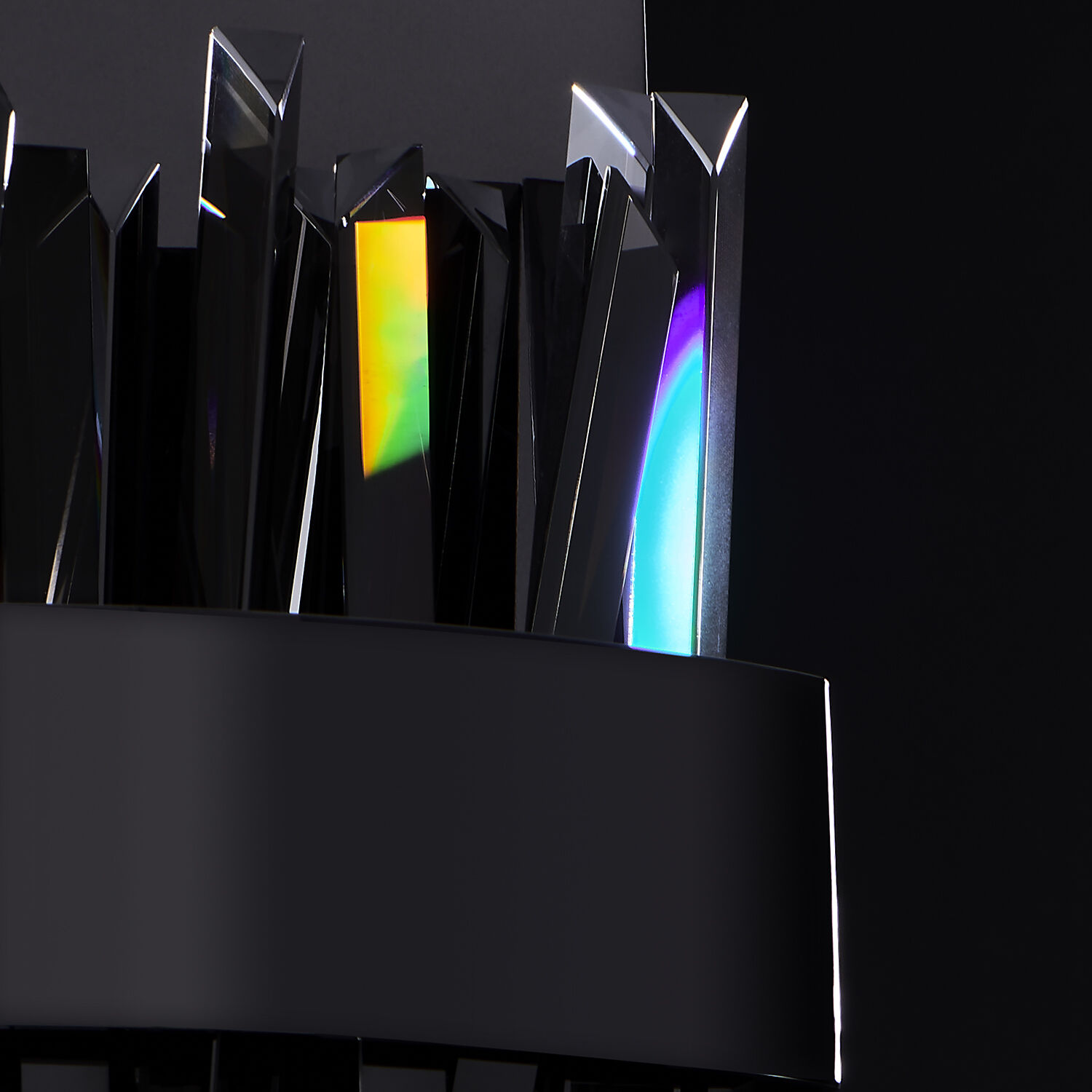 Glacier LED 7.5 inch Black Nickel ADA Wall Sconce Wall Light