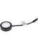 Line Voltage Puck Light LED Black Button Light