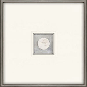 Animals White and Blue Framed Art