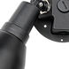 Spots 2 Light 13 inch Black Outdoor Wall Mount