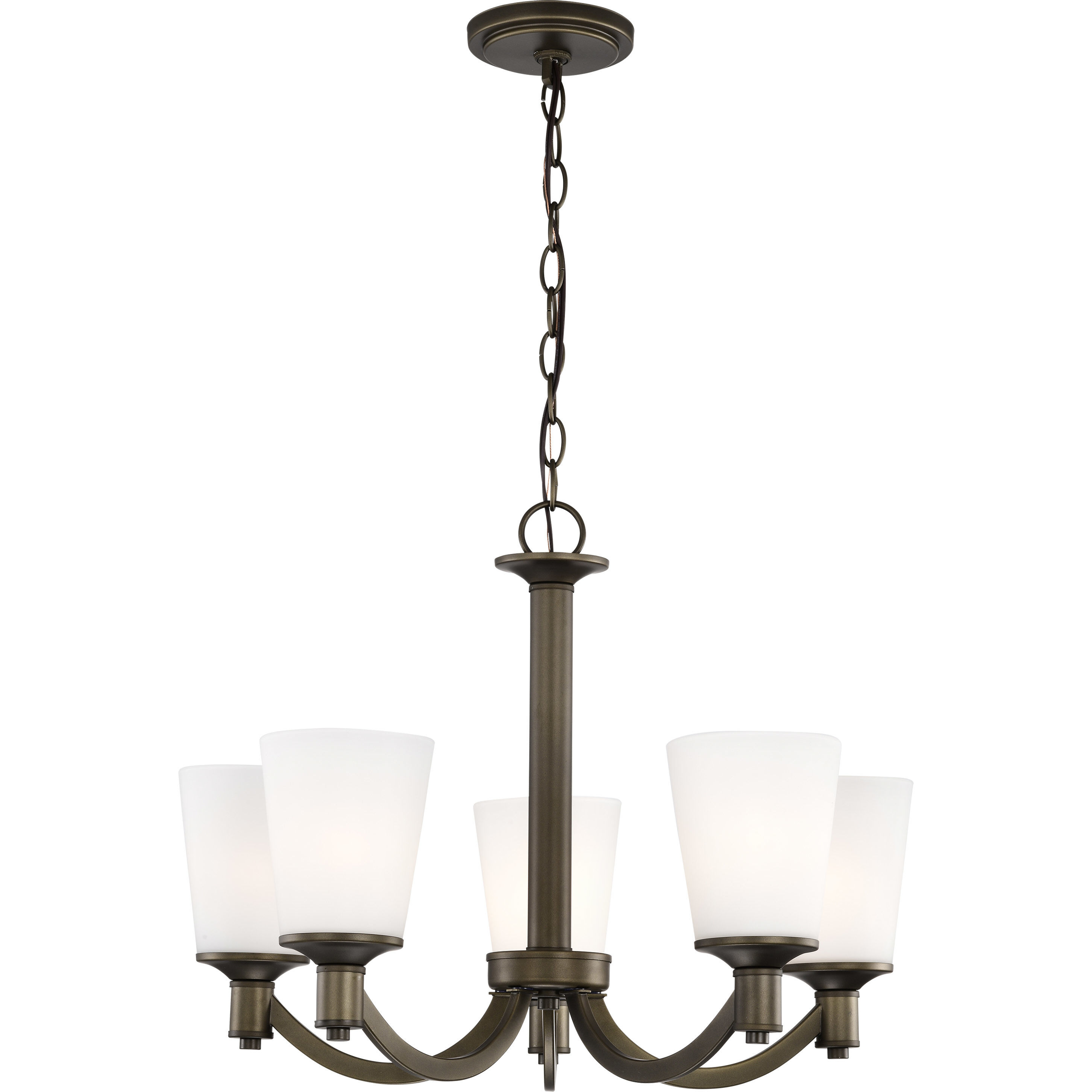 Laguna 5 Light 23 inch Forest Bronze Chandelier Ceiling Light