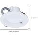 ColorQuick PowerQuick Integrated LED White Recessed Light