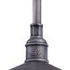 Toledo 3 Light 14 inch Old Silver Outdoor Linear Pendant