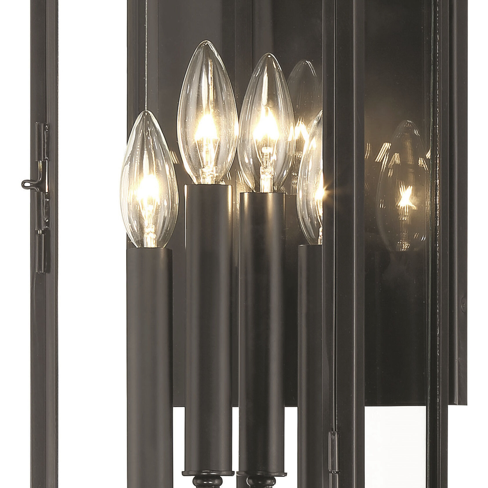 Knoll Road 4 Light 27.13 inch Coal Outdoor Wall Mount, Great Outdoors