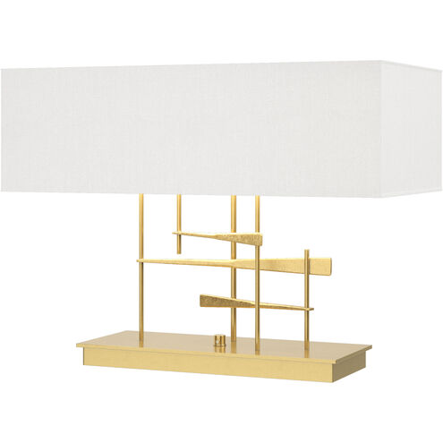 Cavaletti 15.3 inch 60 watt Modern Brass Table Lamp Portable Light in Natural Anna