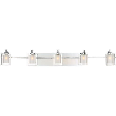 Kolt LED 42 inch Polished Chrome Bath Light Wall Light