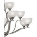 Bristol Lane 15 Light 45 inch Brushed Nickel Chandelier Ceiling Light