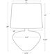 Avery 26.5 inch 150.00 watt Natural Table Lamp Portable Light