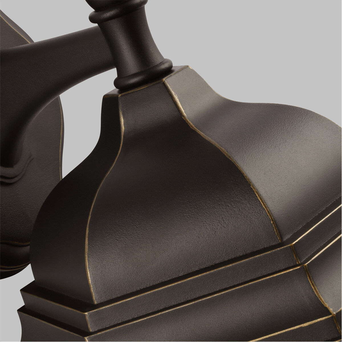 Sevier 3 Light 23.25 inch Antique Bronze Outdoor Wall Lantern, Extra Large