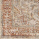 Aspendos 89 X 60 inch Brick Red Rug, Rectangle