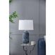 Ellis 28 inch 60 watt Blue/Cream Table Lamp Portable Light