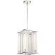 Sabre LED 11 inch Polished Nickel Pendant Ceiling Light