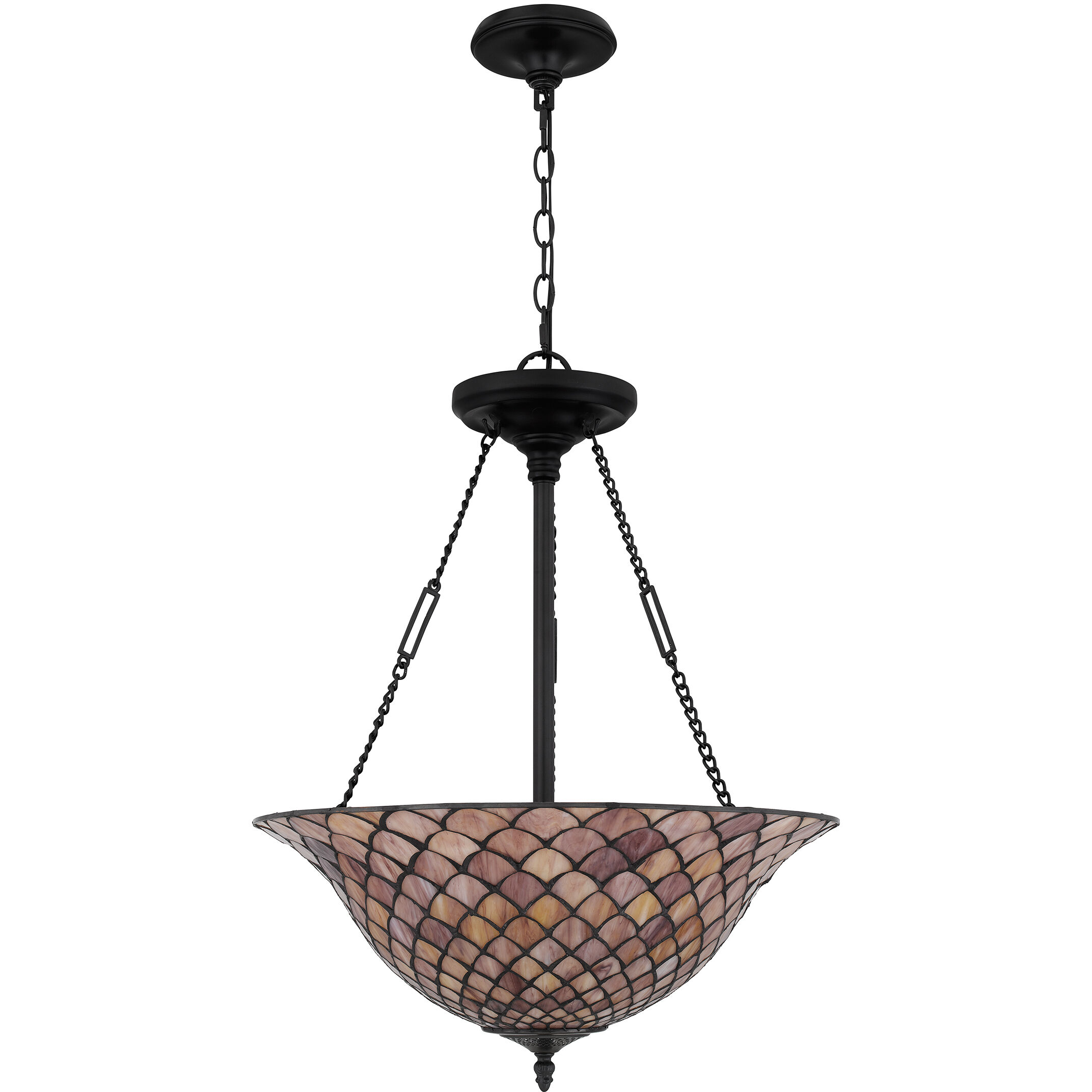 Ursa 3 Light 20 inch Matte Black Pendant Ceiling Light