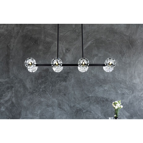 Eren 8 Light 8 inch Black Pendant Ceiling Light