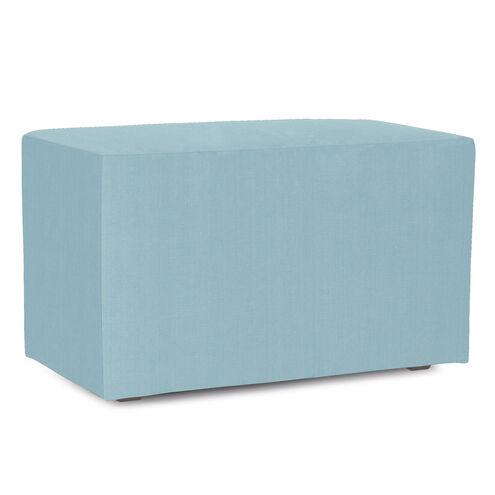 Sterling 20 inch Light Blue Ottoman