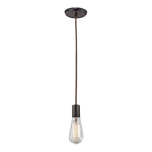 LaPorte 1 Light 2 inch Oiled Bronze Mini Pendant Ceiling Light