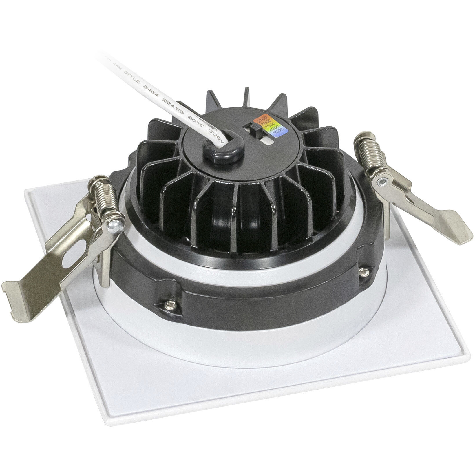 Luke White Downlight, Square