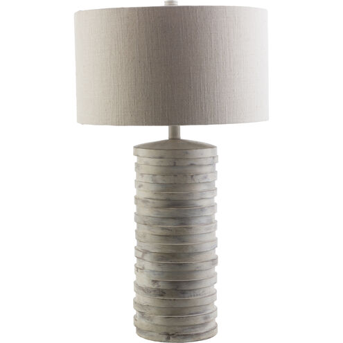 Sulak 28 inch 100 watt Taupe Table Lamp Portable Light