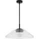 Eros 22 inch Black Pendant Ceiling Light