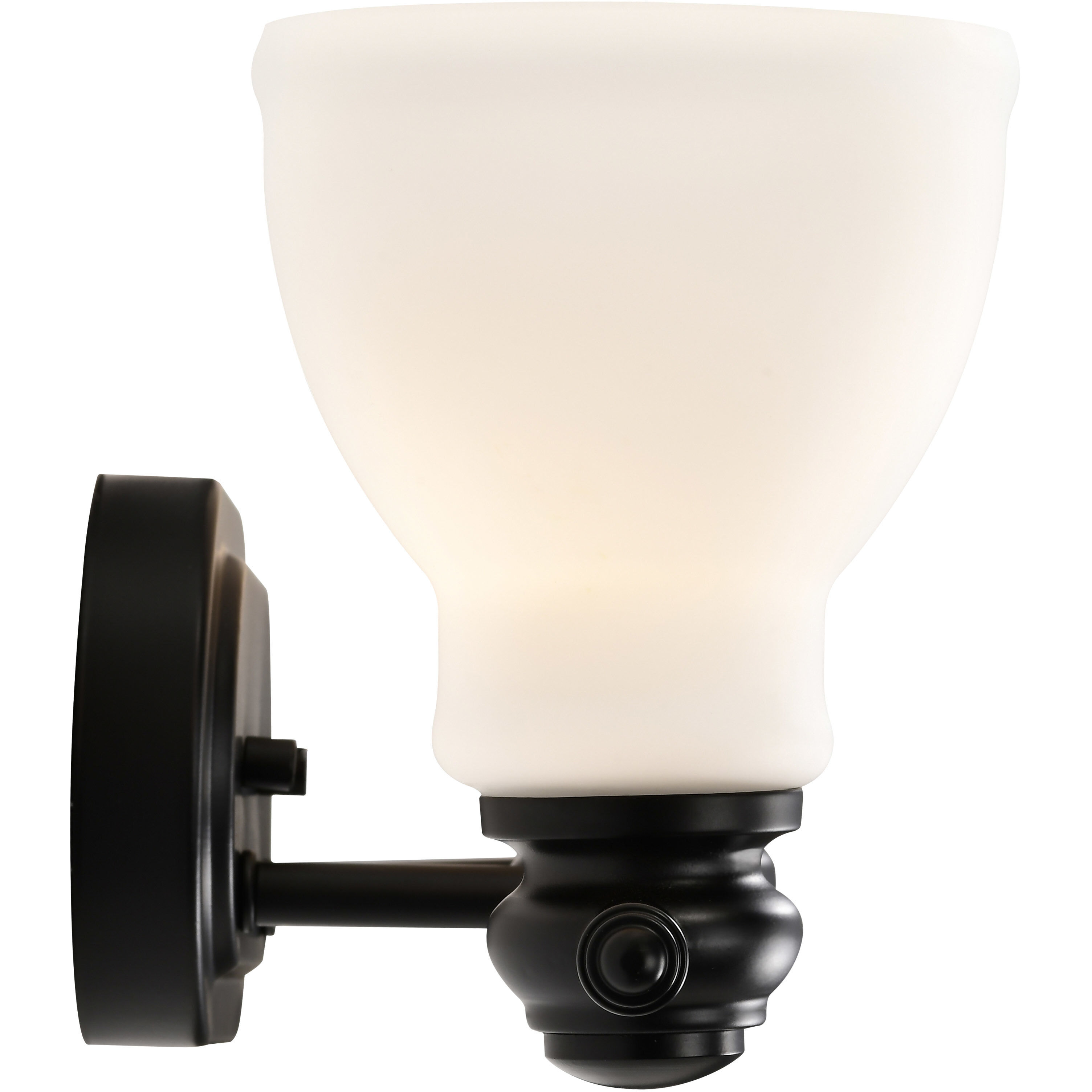 Russel 3 Light 24 inch Matte Black Vanity Light Wall Light