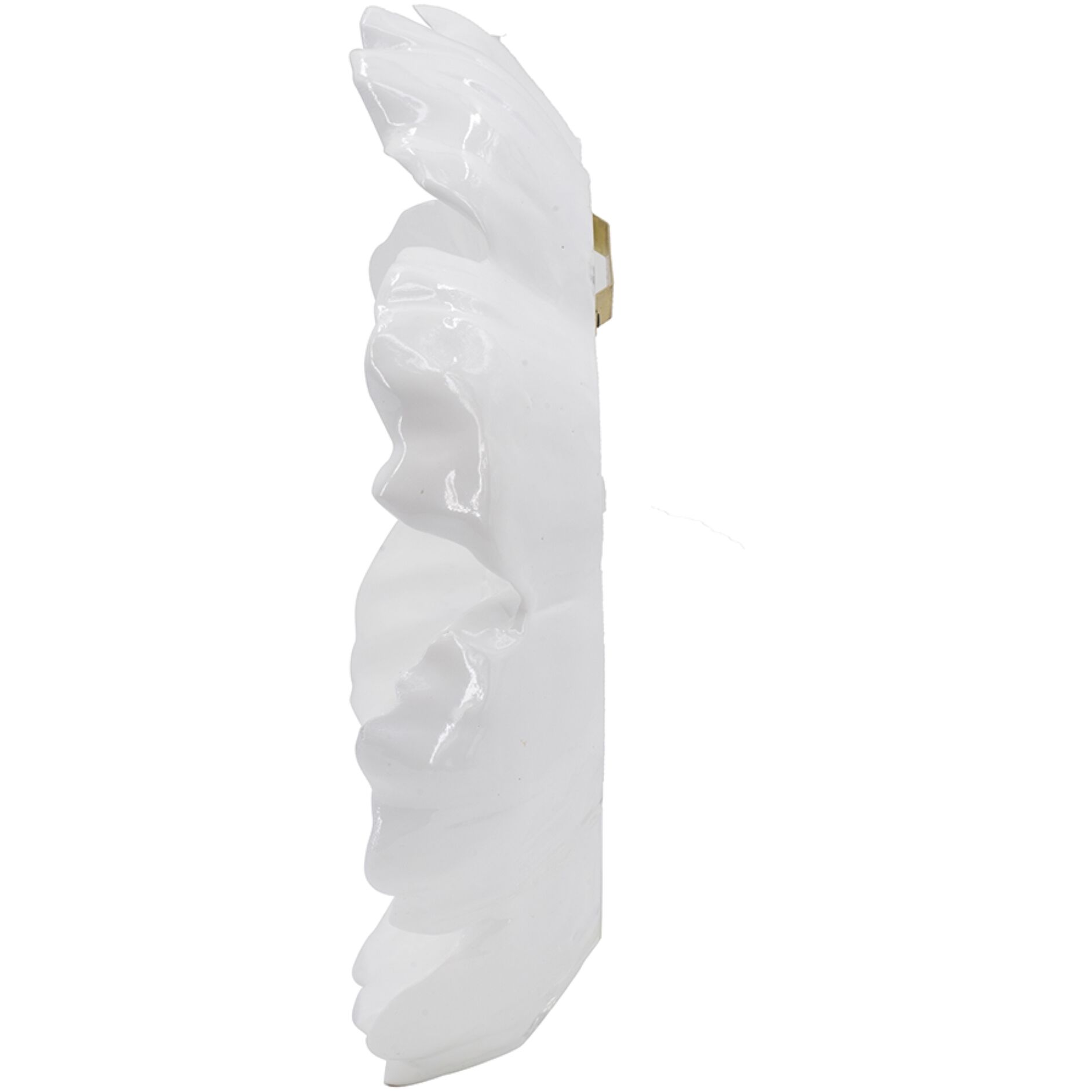 Rose White Wall Accent