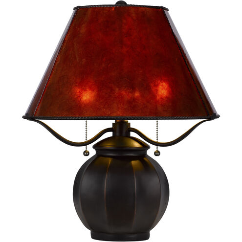 Indio 20 inch 60.00 watt Mica Table Lamp Portable Light