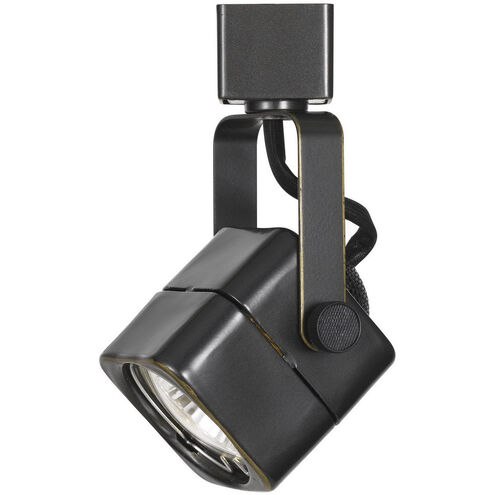 HT Series 1 Light 120V Dark Bronze Track Head Ceiling Light, Square
