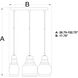 Millie LED 17.5 inch Oil Rubbed Bronze Mini Pendant Ceiling Light