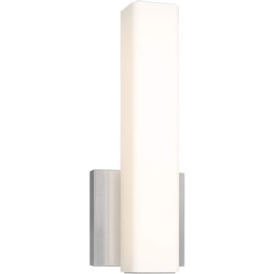 Noble LED 4.25 inch Satin Nickel Vanity Light Wall Light, Indoor