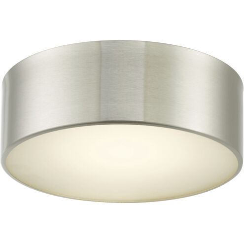 Bongo LED 10 inch Brushed Nickel Flush Mount Ceiling Light
