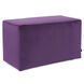 Bella 20 inch Eggplant Purple Ottoman