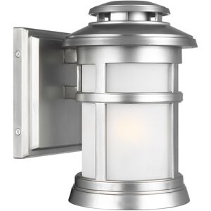 Sean Lavin Newport 1 Light 9 inch Painted Brushed Steel Outdoor Wall Lantern