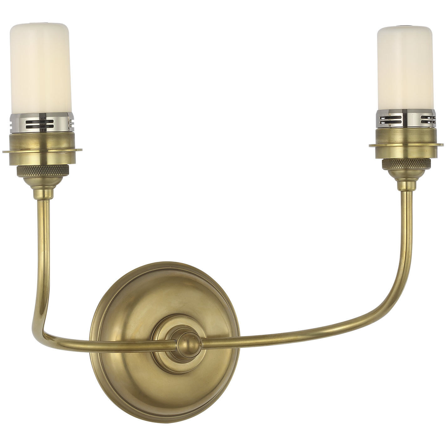Thomas O'Brien Vendome Cordless Double Sconce Wall Light