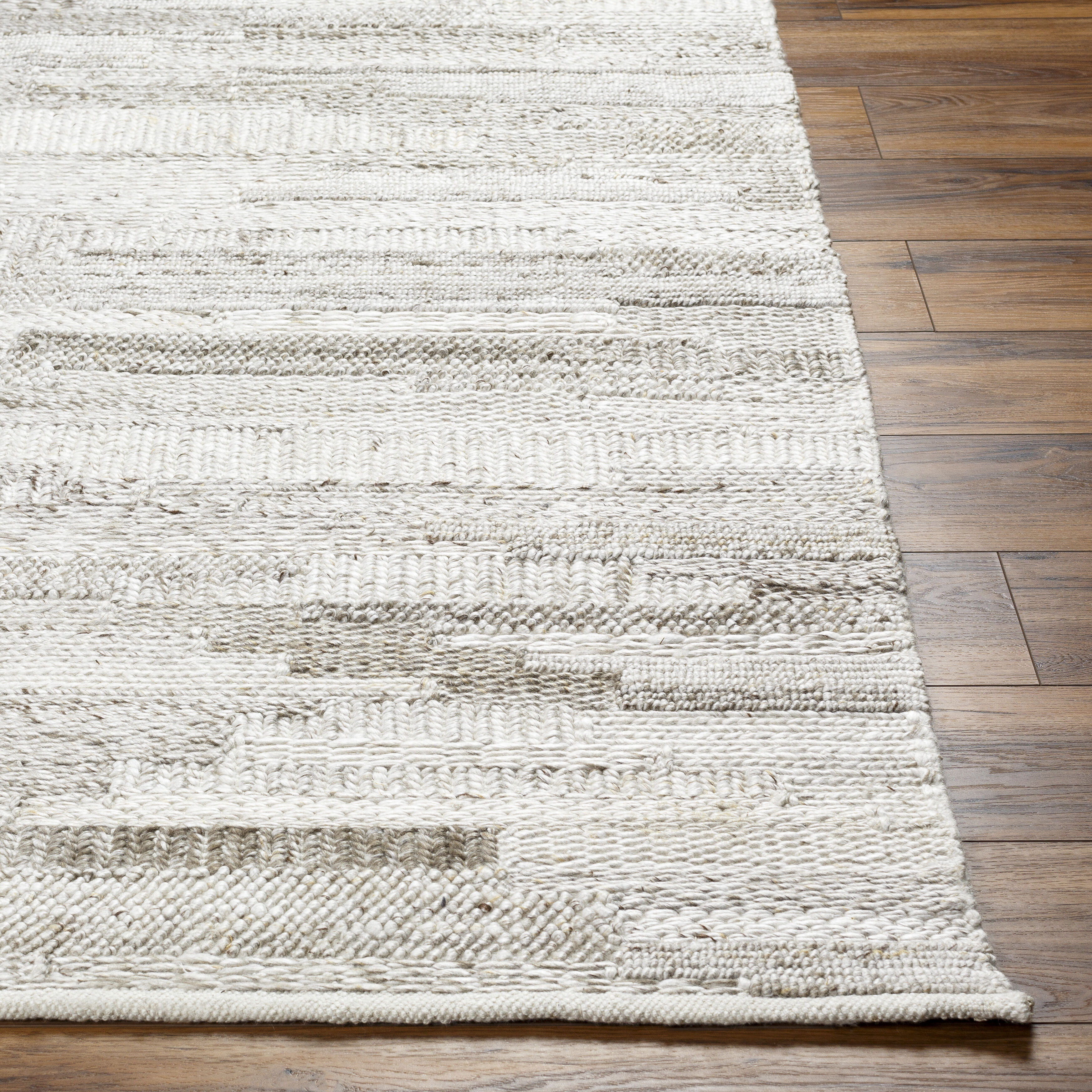 Floria 120 X 96 inch Ivory Rug, Rectangle