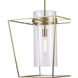 Nova 1 Light 18 inch Antique Gold Pendant Ceiling Light