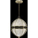 Mirage 3 Light 18.75 inch Gold Pendant Ceiling Light