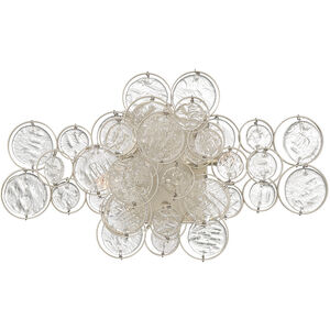 Trento Wall Sconce Wall Light in Silver