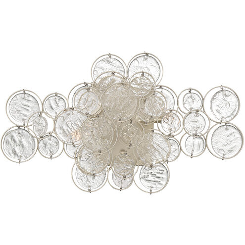Trento Wall Sconce Wall Light in Silver