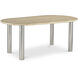 Fia 73.5 X 42 inch Beige Dining Table