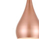 Nora 1 Light 6 inch Honey Gold Pendant Ceiling Light