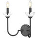 Allistair Wall Sconce Wall Light in Matte Black