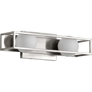 Jenkins LED 15.5 inch Brushed Nickel Vanity Light Wall Light