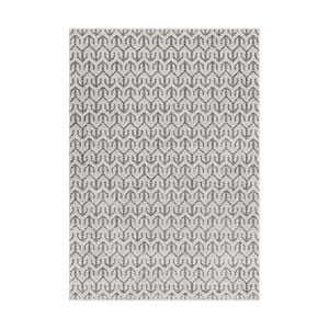 Lagom 67 X 51 inch Charcoal/Medium Gray/Light Gray/Ivory Rugs, Rectangle