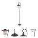 Lanterna II 58.5 inch 60 watt Dark Bronze Floor Lamp Portable Light