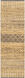 Santa Barbara 96 X 30 inch Tan Rug in 2.5 x 8, Runner