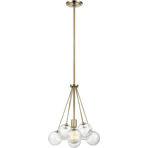 Sean Lavin Bronzeville 1 Light 14.25 inch Satin Brass Pendant Ceiling Light